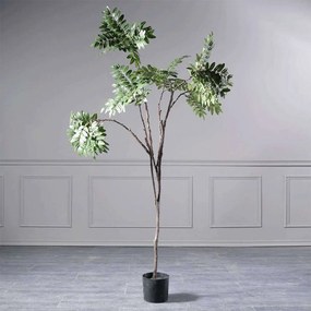 Τεχνητό Δέντρο Φιλόδενδρο Πράσινο 100x220cm Green Supergreens Πολυαιθυλένιο,Ύφασμα