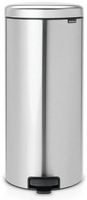Brabantia 649061 Κάδος με πεντάλ 30L, Matt Steel Fingerprint Proof