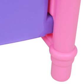 Κούνια για Κούκλες / Παιδικό Παιχνίδι Ροζ + Μοβ