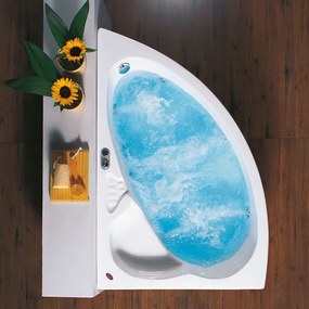 Acrilan Starline 155x100 L – Ασύμμετρη Μπανιέρα - Χωρίς Υδρομασάζ, Basic