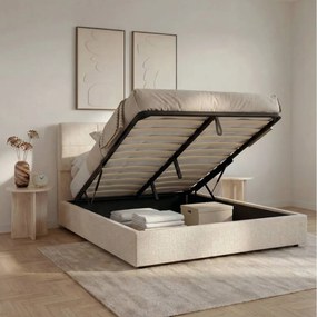 ΚΡΕΒΆΤΙΑ SOA STORAGE BED 160 X 200 CM WHITE ATMOSPHERA 2131