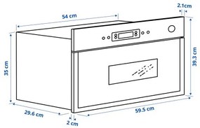 MATÄLSKARE φούρνος μικροκυμάτων 403.687.70