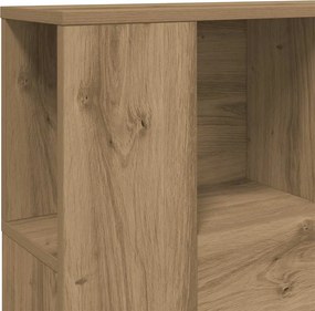 vidaXL Ντουλάπι κεφαλάρι Δρυς τεχνίτης 120x19x104,5 cm