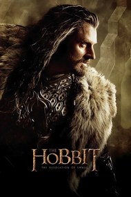 Εκτύπωση τέχνης Hobbit - Thorin, (26.7 x 40 cm)