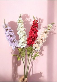 Stewehome Τεχνητό λουλούδι delphinium για διακόσμηση γάμου σετ Πολύχρωμο