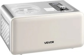 VEVOR 2 Quart Automatic Ice Cream Maker with Built-in Compressor No Pre-freezing