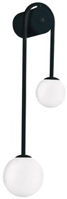 Απλίκα Τοίχου Viokef Polina Black 4266300