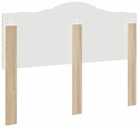 vidaXL Κεφαλάρι Δρύς Sonoma 140 cm Επεξεργασμένο ξύλο