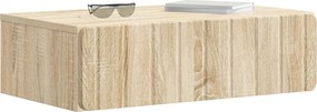 vidaXL Τραπεζάκι Τοίχου Sonoma Δρυς 59 x 34,5 x 17 εκ.