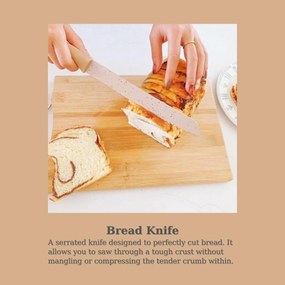 Σετ Μαχαιριών 6τμχ. από Ανοξείδωτο Χάλυβα