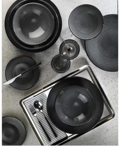 Σερβίτσιο Πιάτων Πορσελάνης Panio Γκρι – Σετ 20τμχ - Kutahya Porselen