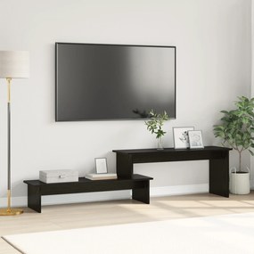 vidaXL Ντουλάπι TV Μαύρη δρυς 180 x 30 x 43 εκ. Επεξεργασμένο ξύλο