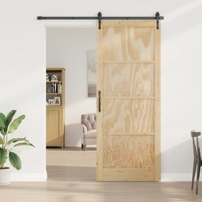 vidaXL Εσωτερική Πόρτα "ORKDAL" 83x232x4 cm Στερεό Ξύλο Πεύκου