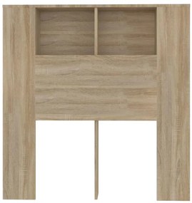 vidaXL Κεφαλάρι Με Αποθηκευτικό Χώρο Sonoma Δρυς 100x18,5x104,5 εκ.