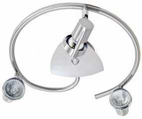 Σποτ Φωτιστικό Οροφής HP-716B-03A-871 Νίκελ Ματ 50W GU10 Sunlight-HP-716B-03A-871-Νίκελ Ματ HP-716B-03A-871