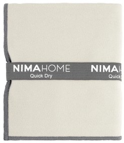 Πετσέτα Γυμναστηρίου Riva Beige Nima Γυμναστηρίου 50x90cm Microfiber