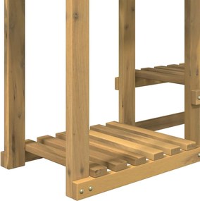 vidaXL Βάση φυτών Λευκός Χρωματισμός 90 x 25 x 73 εκ.