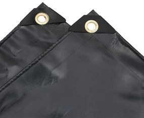 vidaXL Μουσαμάς Ανθρακί 650 γρ./μ.² 2x3 μ.