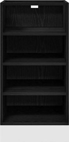 vidaXL Βάση Ντουλάπας Κουζίνας Μαύρη δρυς 40 x 44,5 x 81,5 εκ.