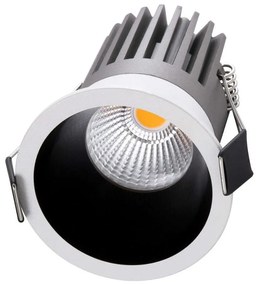 Φωτιστικό Οροφής - Σποτ Χωνευτό Micro-B 60241 7W Led Φ6x7,8cm White-Black GloboStar