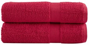 vidaXL Πετσέτες Μπάνιου Premium SOLUND 2 Τεμ. 100x150 εκ 600 γρ/μ²