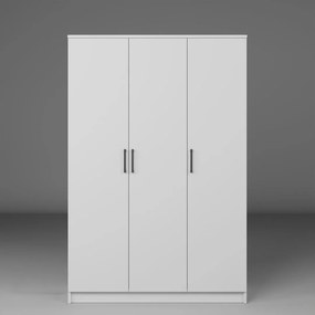 Τριφυλλη Ντουλαπα Λευκό KARDELEN 1600 60x120x190