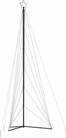 vidaXL Χριστουγεννιάτικο δέντρο LED 861 LED μπλε 478 εκ.