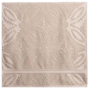Πετσέτα Louiza Beige Nef-Nef Homeware Χεριών 30x50cm 100% Βαμβάκι