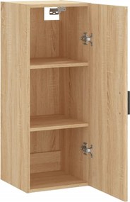 vidaXL Ντουλάπι Τοίχου Sonoma Δρυς 34,5 x 34 x 90 εκ.
