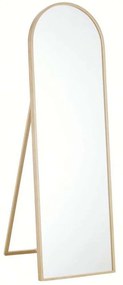 Καθρέπτης Δαπέδου Scandi 11-0542 45x175cm Natural Wood, Glass