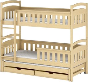 HARRIET 90x200 pine bunk bed Lano Furniture