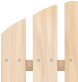 vidaXL Καρέκλες Κήπου Adirondack με Τραπέζι από Μασίφ Ξύλο Ελάτης