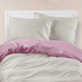 Παπλωματοθήκη Μονόχρωμη Solid Διπλή Puce-Grey 220 x 240 cm 000302118082