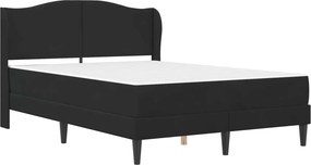 vidaXL Σκελετός Κρεβατιού 2 τμχ. Μαύρο 120 x 190 cm Βελούδο