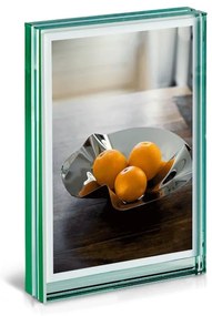 Κορνίζα Vision 167009 10x15cm Clear-Green Philippi Γυαλί