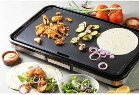 Γκριλ DOMO DO9263G Μαύρο Γκρι noir