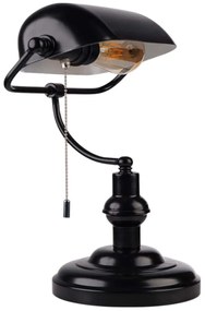 Φωτιστικό Επιτραπέζιο 534LUN5172 27x10x38cm 1xE27 40W Black Opviq