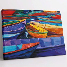 Πίνακας Καμβάς 651MRT1339 70x100cm Multi Wallity Horizontal Καμβάς
