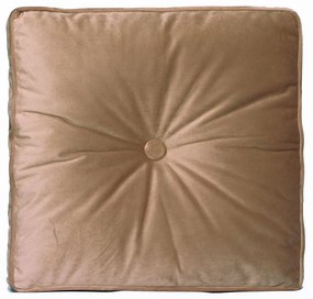 Μαξιλάρι Διακοσμητικό (Με Γέμιση) VF807 Beige Palamaiki 45X45 Velvet