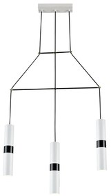 Φωτιστικό Οροφής Τρίφωτο Aca Da Vinci HM853P66WH White