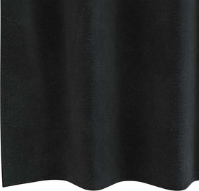 vidaXL Κουρτίνες συσκότισης 2 pcs Μαύρο 140 x 245 cm Βελούδο