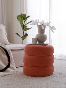 Pouffe Boum - Vermilion Coral