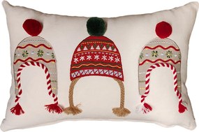 Χριστουγεννιάτικο Μαξιλάρι (30x45) Nef-Nef Homeware White Christmas
