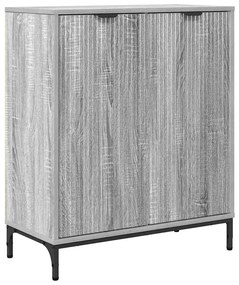 vidaXL Πλαϊνό γραφείο Γκρι sonoma 69.5 x 33 x 82 εκ.