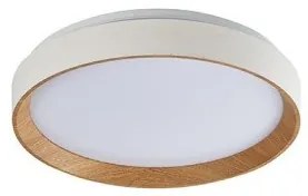 Πλαφονιέρα Φωτιστικό Οροφής LED 24W CCT Μέταλλο Sunlight-ROBLE-400-W-Λευκό ROBLE-400-W
