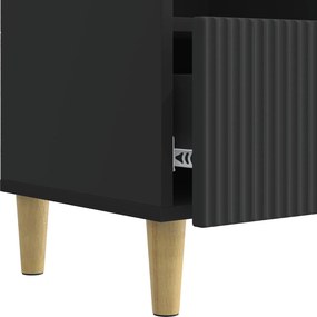 vidaXL Ντουλάπι TV 102 x 34,5 x 50 εκ. Μαύρο Επεξεργασμένο Ξύλο