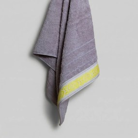 Πετσέτες Μπάνιου (Σετ 3τμχ) White Fabric Harlie Pink 600gsm
