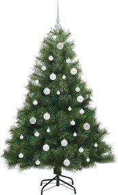 vidaXL Τεχνητό Χριστουγεννιάτικο Δέντρο Πράσινο 150 cm ΠΕ και PVC