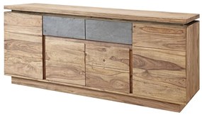 Σκευοθήκη DKD Home Decor Γκρι Φυσικό Ξύλο 175 x 45 x 72 cm