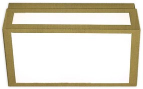 Φωτιστικό Οροφής - Πλαφονιέρα 01376-20 8W LED 3000K 650Lm 30x30cm Oxidized Gold Luma Μέταλλο,Ακρυλικό
